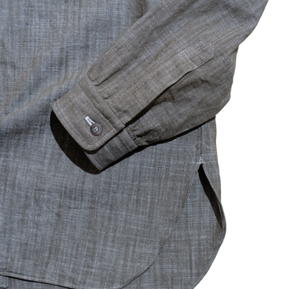 <Made To Order> RUGGED SLUB SPORT SHIRT DUSTY OLIVE L/S