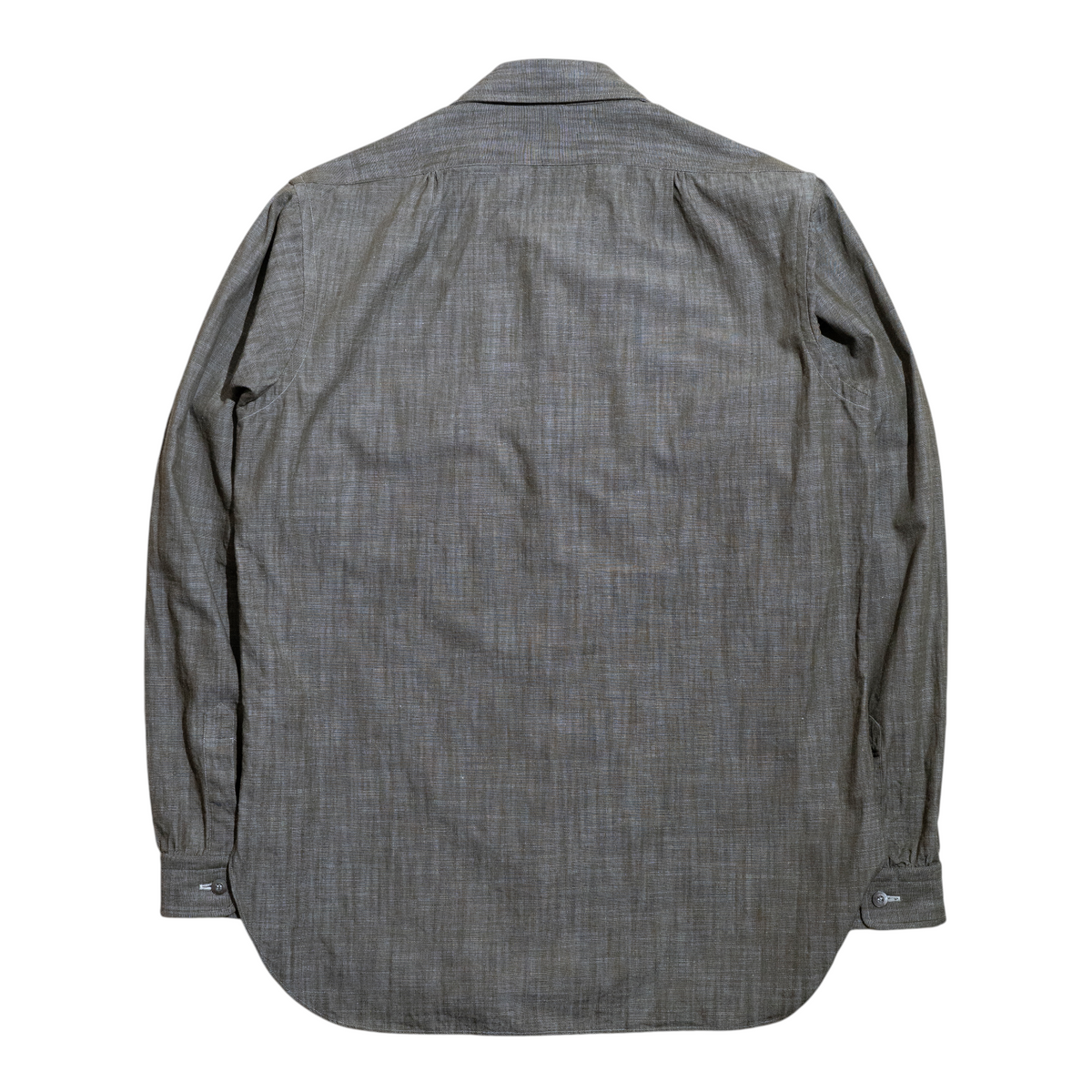 <Made To Order> RUGGED SLUB SPORT SHIRT DUSTY OLIVE L/S