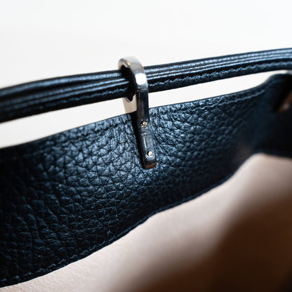 HERITAGE DRAWSTRING BAG BLACK