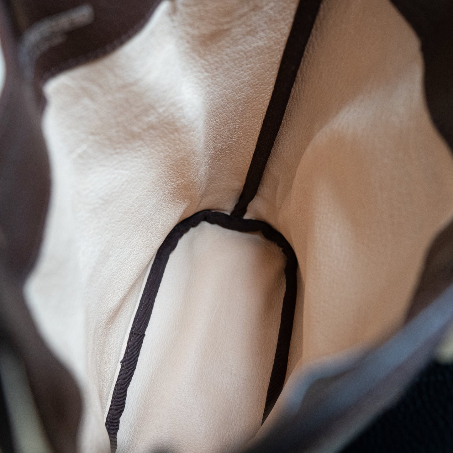 HERITAGE DRAWSTRING BAG BROWN