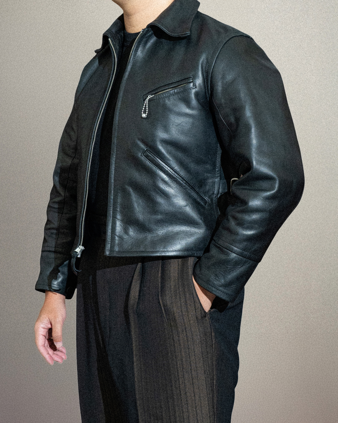 <Made To Measure＞ COSSACK HORSE HIDE JACKET