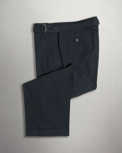 <Made To Measure＞ CLASSIC TROUSERS "with SELF BELT"