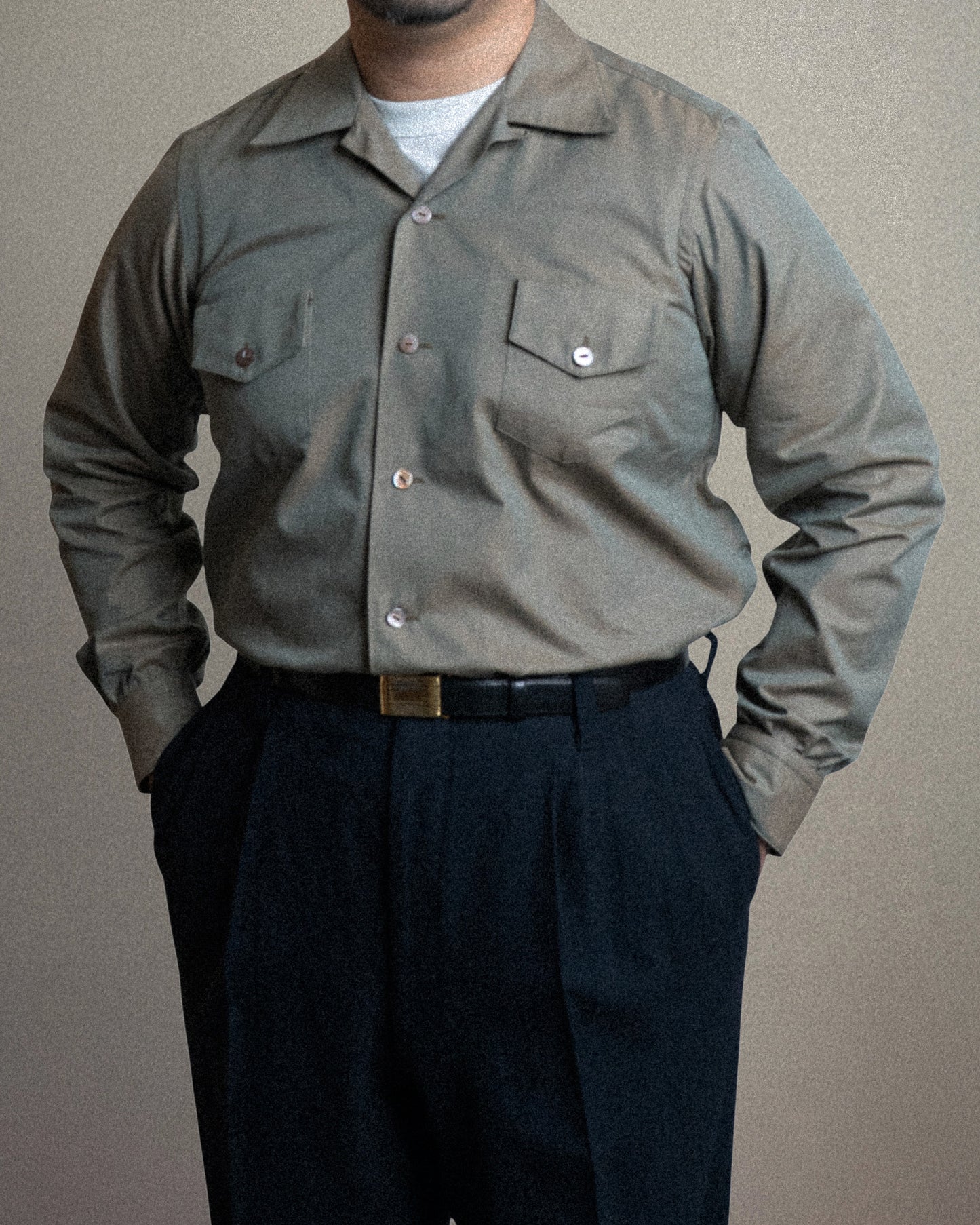 <Made To Measure>  LONG TAIL SPORT SHIRT