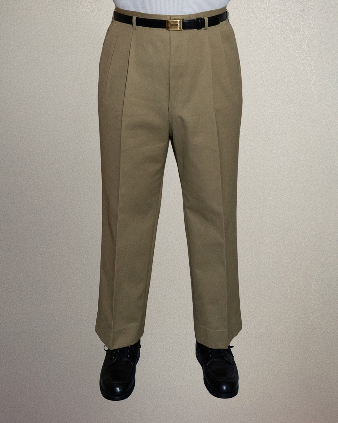 <Made To Order＞ IVY STYLED CHINO TROUSERS KHAKI  ART-T23