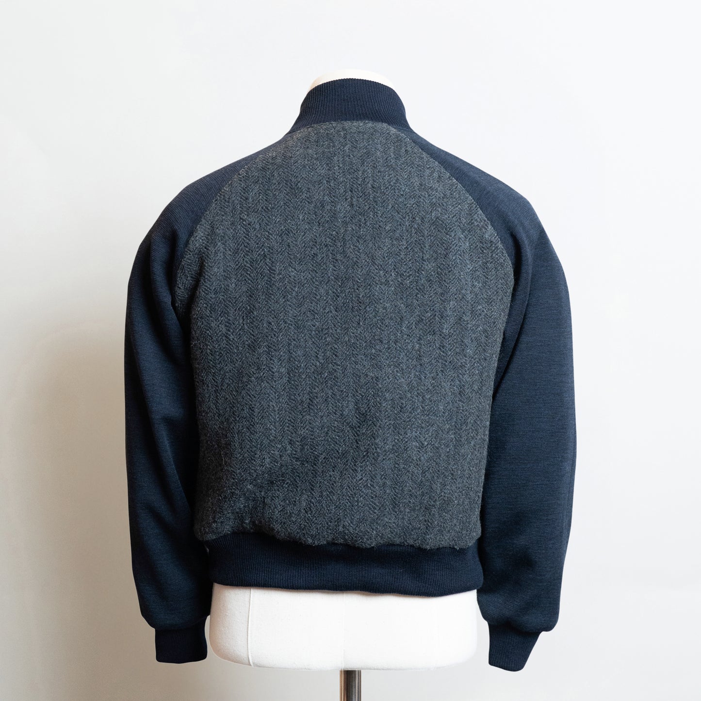 <Made To Order＞ATHLETIC JACKET " TWO TONE - TWEED & KNIT"